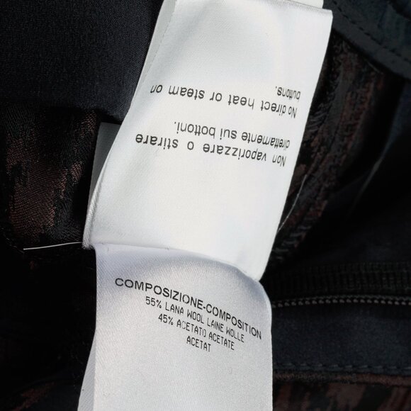 Gucci AW/12 Burgundy Floral-Jacquard Holiday Pants - Picture 12 of 14